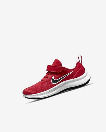 Nike Star Runner 3 Rojos Rojos Blancos Negros | MX 2593